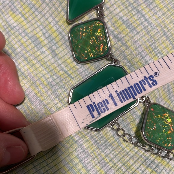 Lab opal necklace 19” - Picture 12 of 15